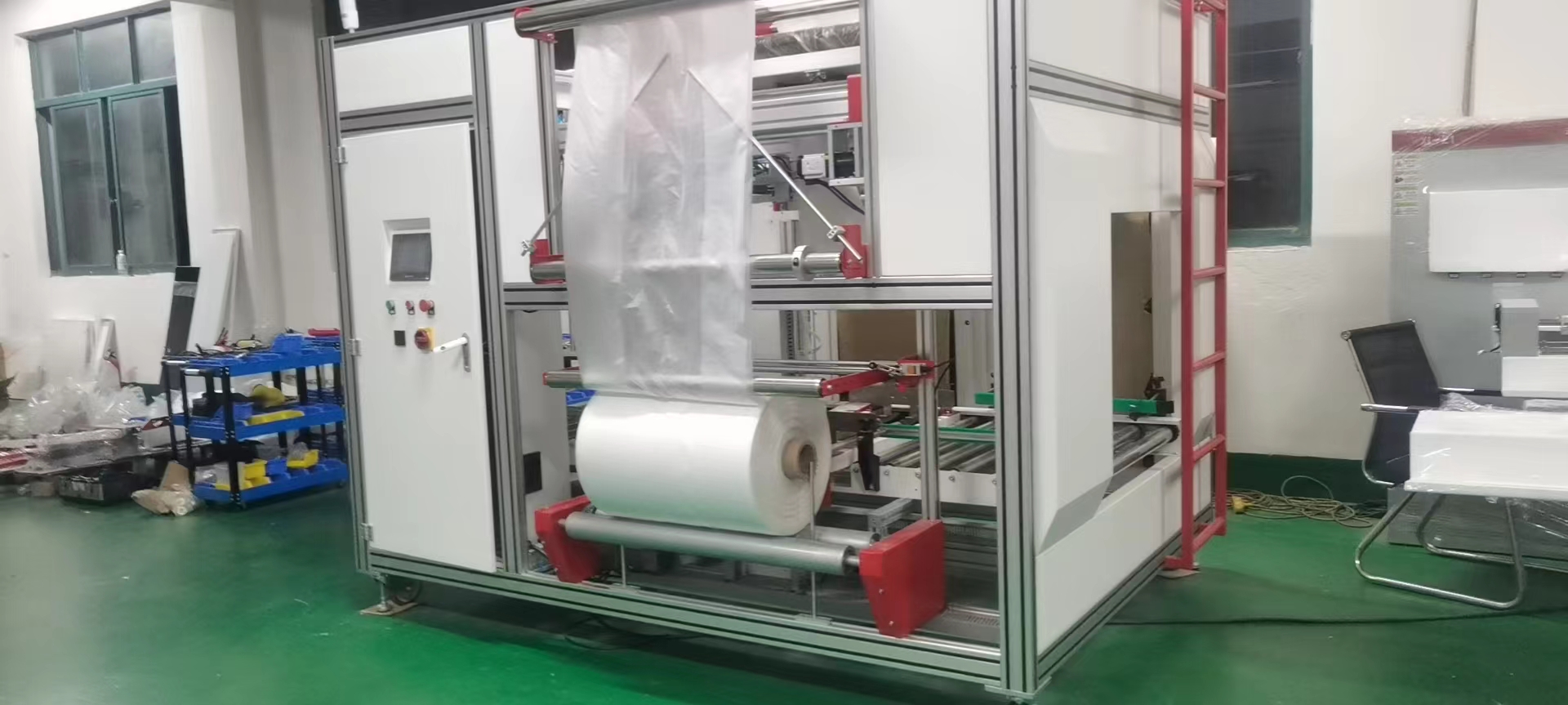 电器外套袋机-周转框套袋机-空调套袋机配件