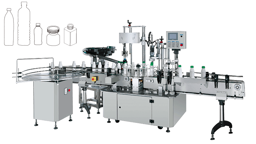 中国台湾KWT锁盖机锁盖头